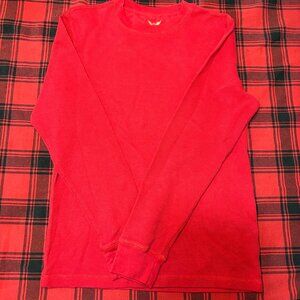 #17 Red thermal shirt-small (34-36)-faded glory-men's